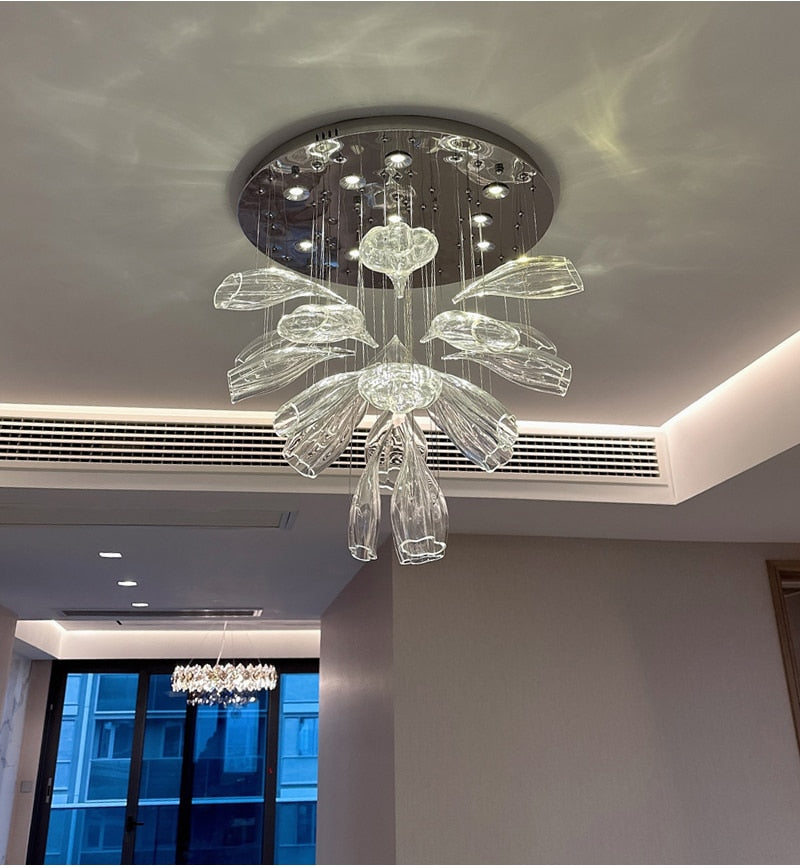 Comae Petal Chandelier