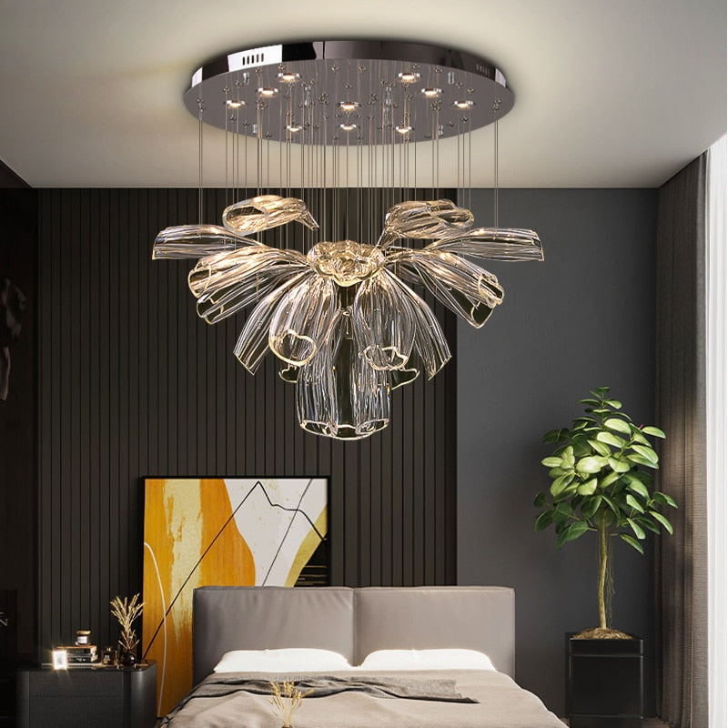 Comae Petal Chandelier