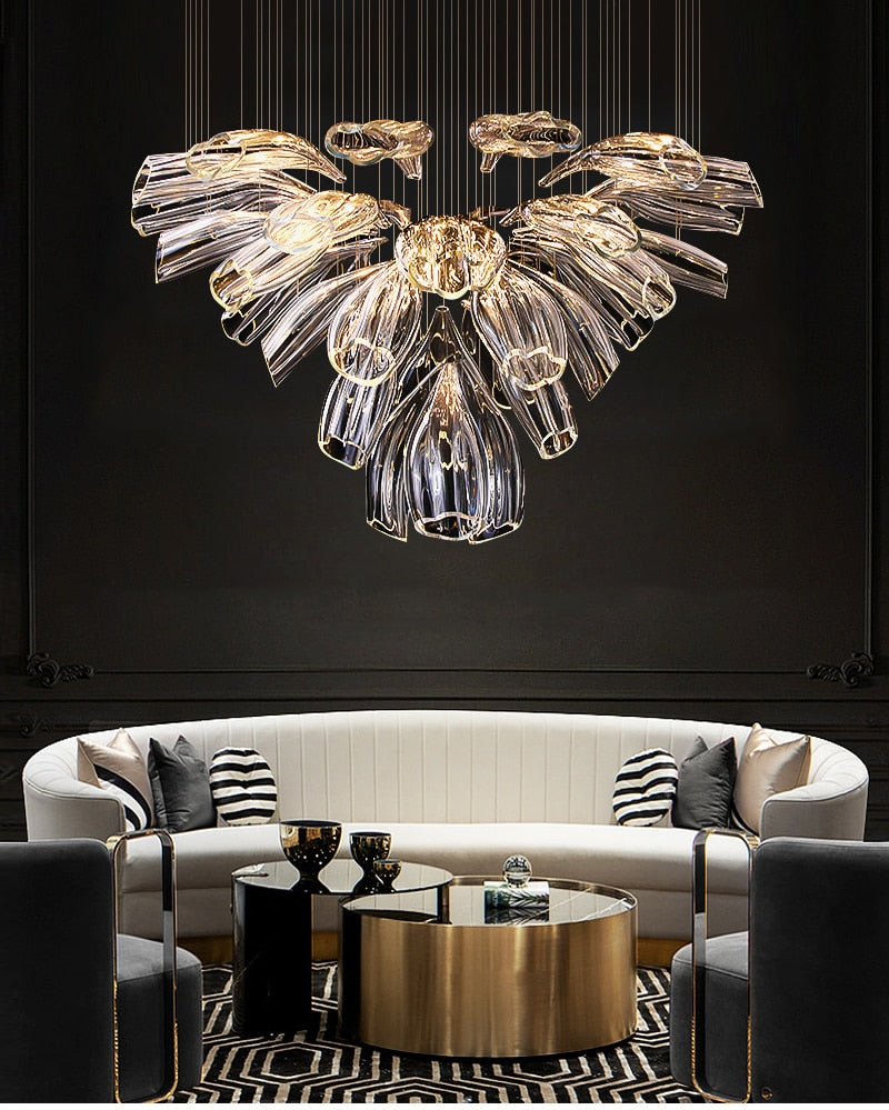 Comae Petal Chandelier