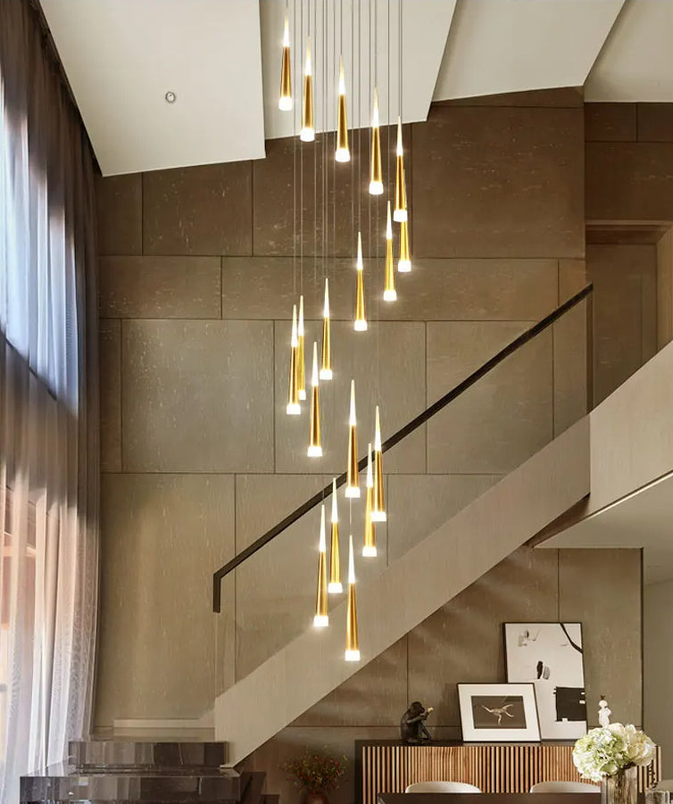 Pegasi Rain Staircase Chandelier