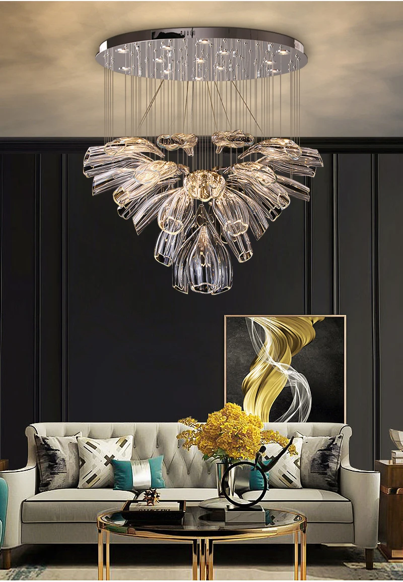 Comae Petal Chandelier