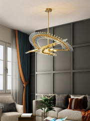 Minor Crystal LED Chandelier