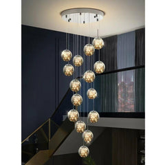 Gypsophila Stairs LED Chandelier