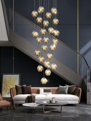 Gypsophila Stairs LED Chandelier