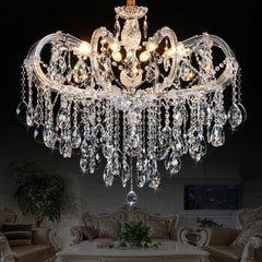 Luxury Crystal Candle Chandelier - Galastellar