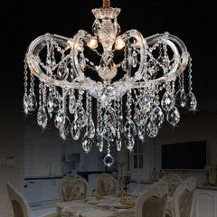 Luxury Crystal Candle Chandelier - Galastellar