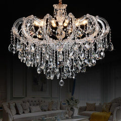 Luxury Crystal Candle Chandelier - Galastellar