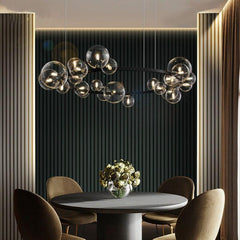 Modern Glass Bubble Ceiling Chandeliers - Galastellar