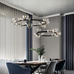 Modern Glass Bubble Ceiling Chandeliers - Galastellar