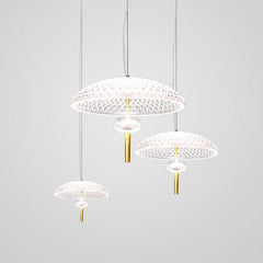 Nordic LED Glass Stone Pendant Lights - Galastellar