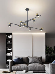 Nordic LED Iron Spot Chandelier - Galastellar