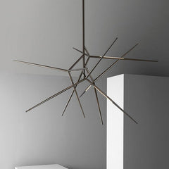 Pearl Iron Dendritic Chandelier - Galastellar