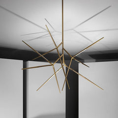 Pearl Iron Dendritic Chandelier - Galastellar