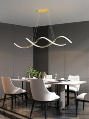 Simple Stainless Steel Long Hanging Lights - Galastellar